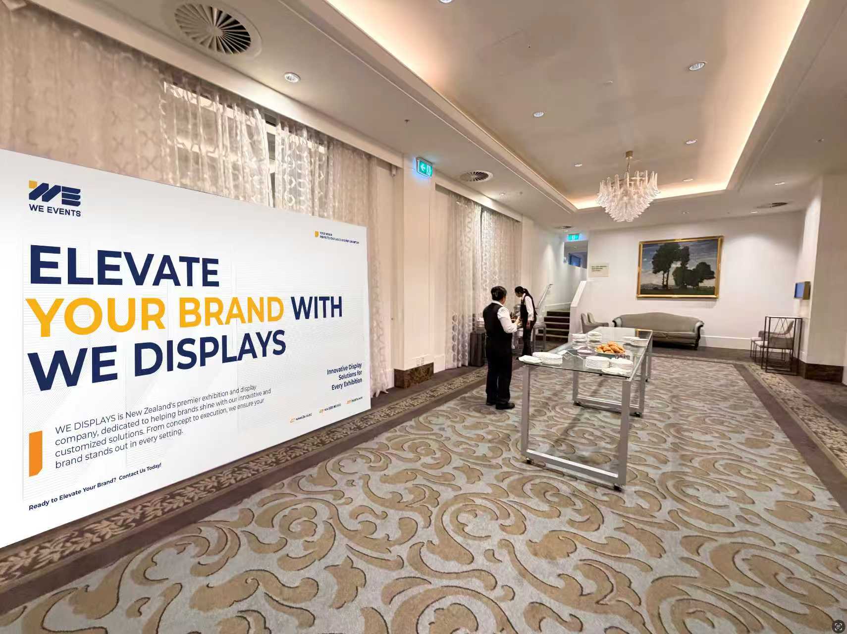 WE Displays exhibition stand